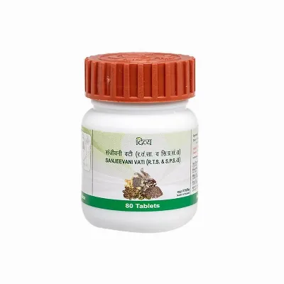 Санджівані вати 80 табл Patanjali Sanjeevani Vati 80 tab