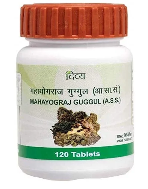 Махайогарадж гуггул 120 табл Patanjali Mahayograj Guggul 120 tab