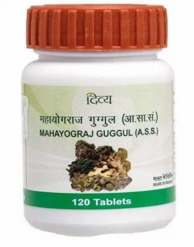Махайогарадж гуггул 120 табл Patanjali Mahayograj Guggul 120 tab