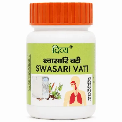Свасарі Ваті 80 табл Patanjali Divya Swasari Vati 80 tab