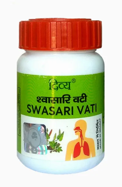 Свасарі Ваті 80 табл Patanjali Divya Swasari Vati 80 tab