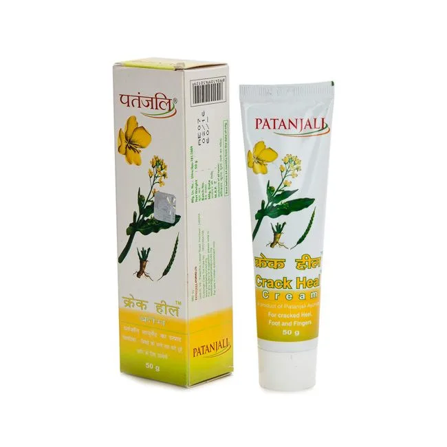 Крем загоювальний для ніг 50 г Patanjali Crack Heal cream 50 g