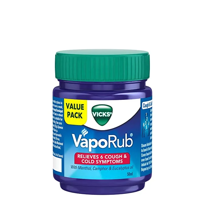 Бальзам согревающий ВапоРаб 25 мл Vicks VapoRub 25 ml