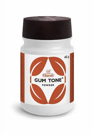Зубной порошок Гам Тоун 40 г Charak Pharma Gum Tone Powder 40 g