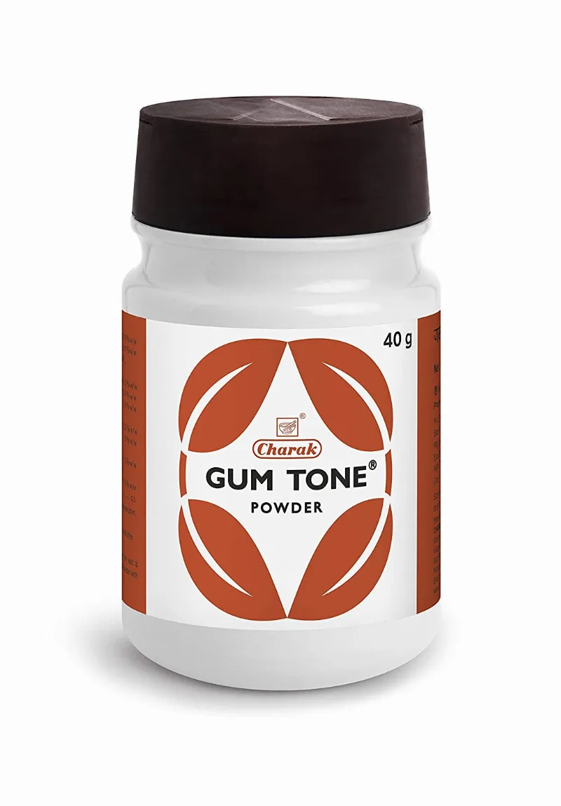 Зубной порошок Гам Тоун 40 г Charak Pharma Gum Tone Powder 40 g