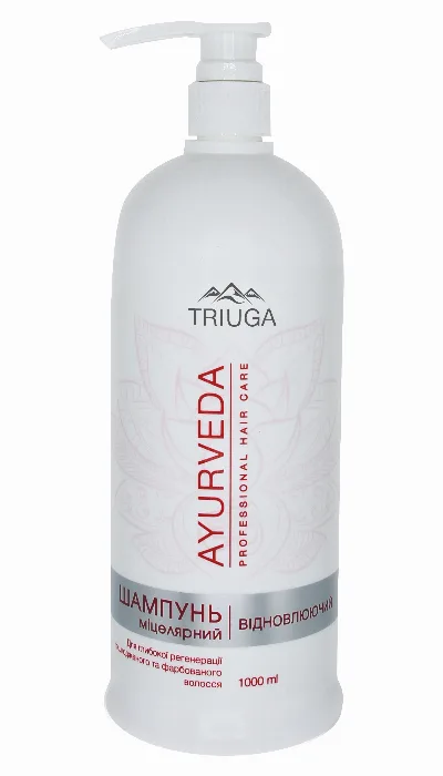 Міцелярний шампунь Відновлюючий 1000 мл Triuga Ayurveda Professional Hair Care