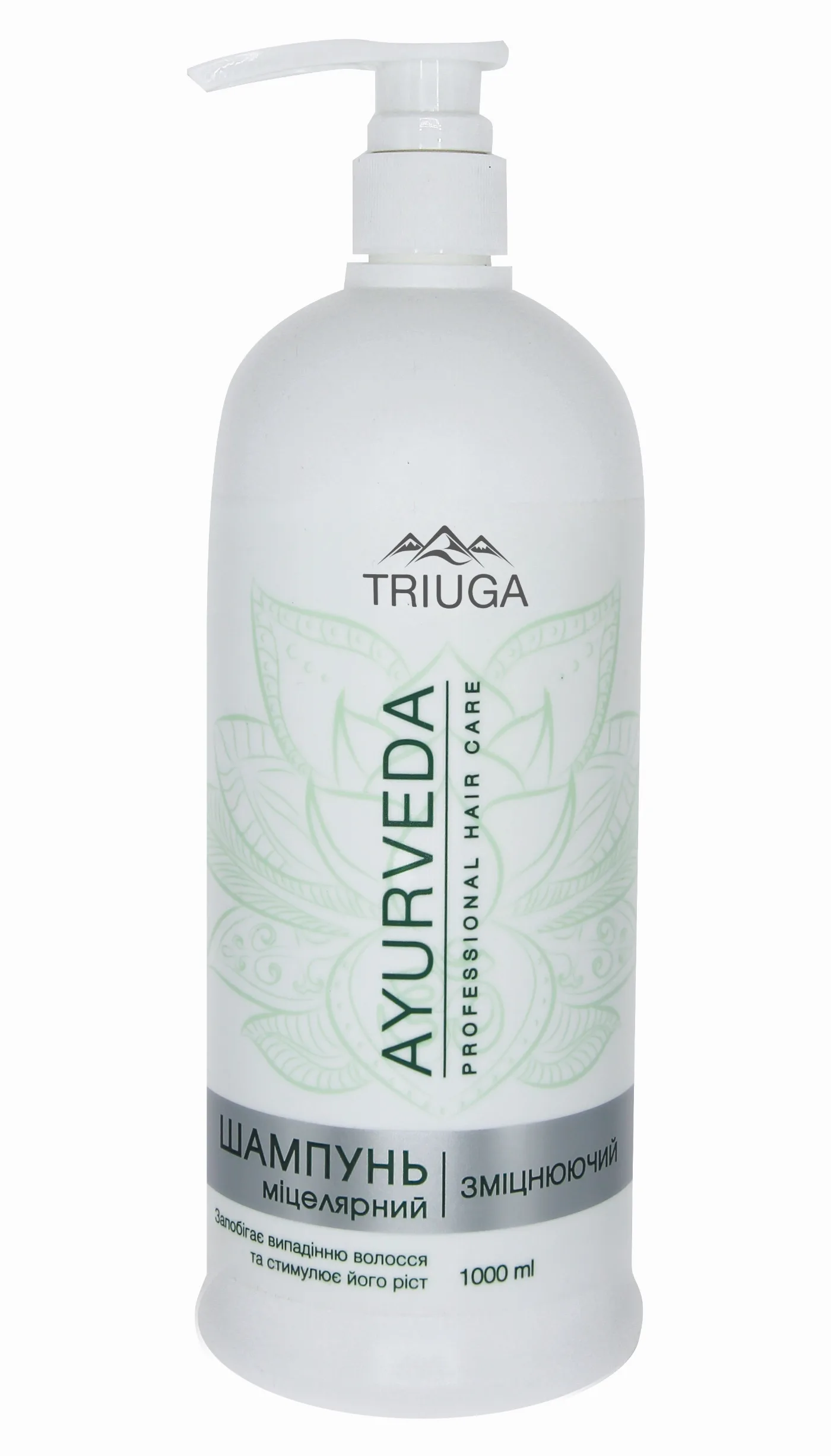 Мицеллярный шампунь Укрепляющий 1000 мл Triuga Ayurveda Professional Hair Care