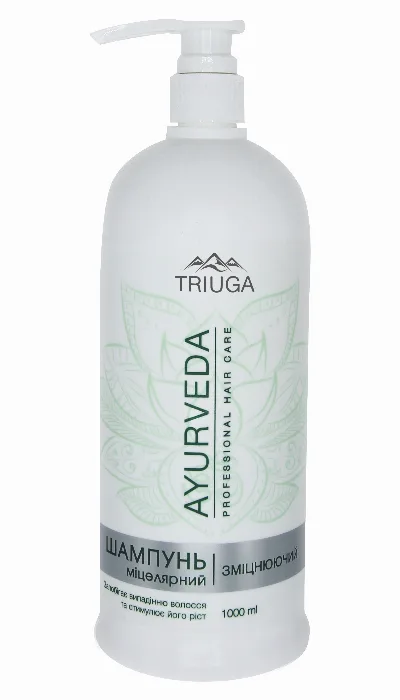 Мицеллярний шампунь Зміцнюючий 1000 мол Triuga Ayurveda Professional Hair Care