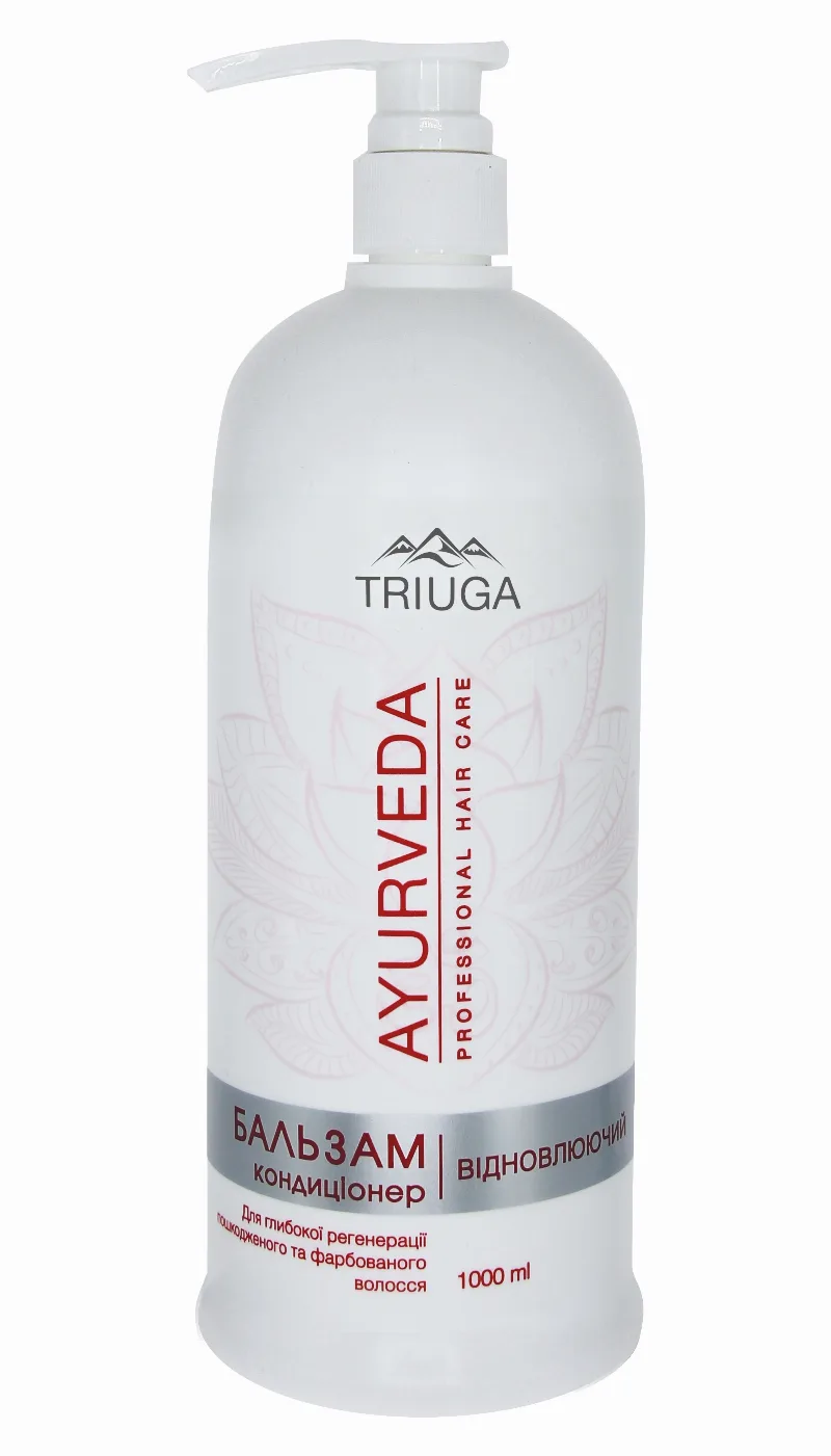 Бальзам-кондиціонер Відновлюючий 1000 мл Triuga Ayurveda Professional Hair Care