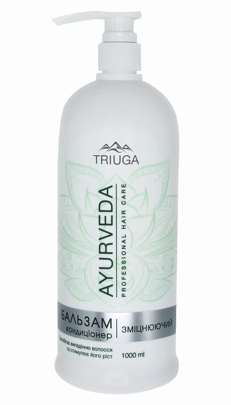 Бальзам-кондиціонер Зміцнюючий 1000 мл Triuga Ayurveda Professional Hair Care