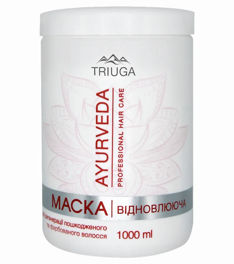 Маска Відновлююча 1000 мл Triuga Ayurveda Professional Hair Care