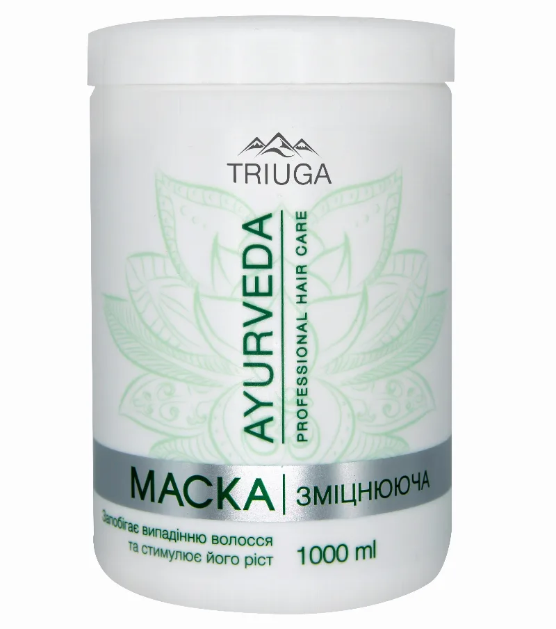 Маска Зміцнювальна 1000 мл Triuga Ayurveda Professional Hair Care