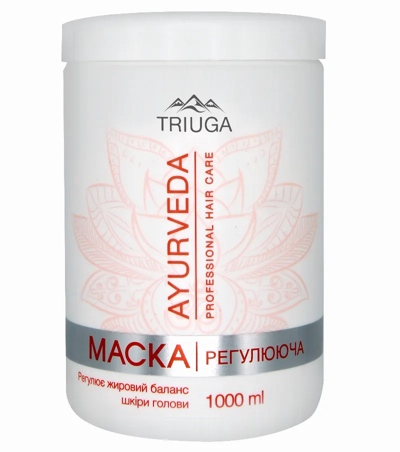 Маска Регулирующая 1000 мл Triuga Ayurveda Professional Hair Care