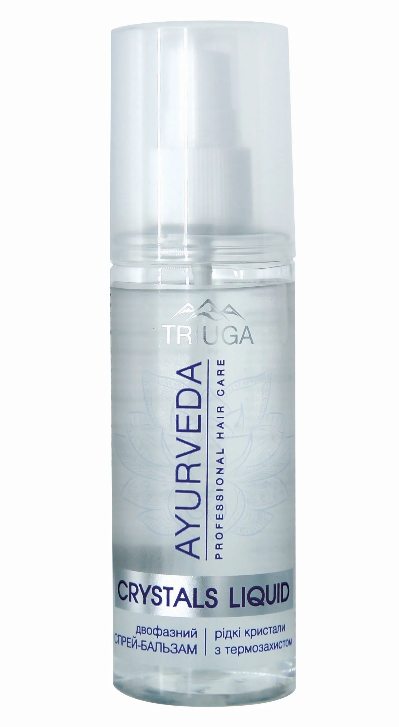 Двухфазный спрей-бальзам Crystals Liquid 120 мл Triuga Ayurveda Professional Hair Care