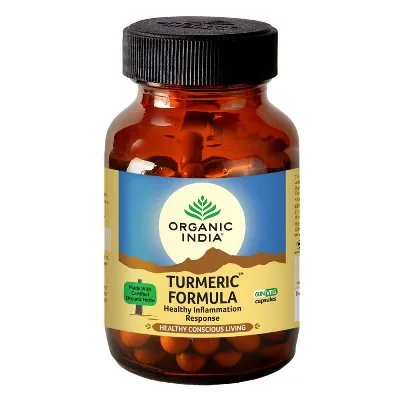 Турмерік формула (Куркума) 60 капс Organic India Turmeric Formula 60 caps