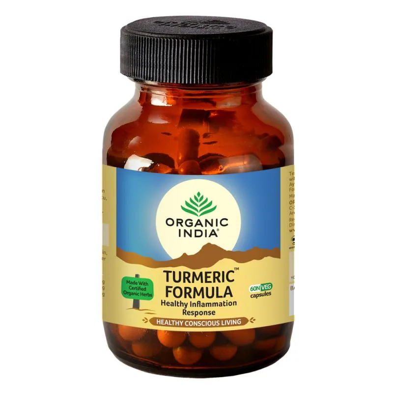 Турмерік формула (Куркума) 60 капс Organic India Turmeric Formula 60 caps