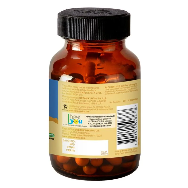 Вейт Баланс 60 капс Organic India Weight Balance 60 caps