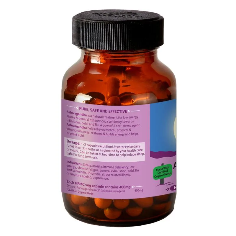Ашвагандха 60 капс Organic India Ashwagandha 60 caps