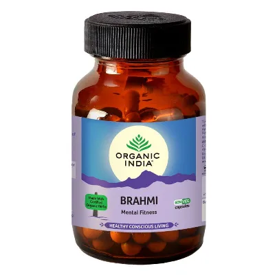 Брахмі 60 капс Organic India Brahmi 60 caps