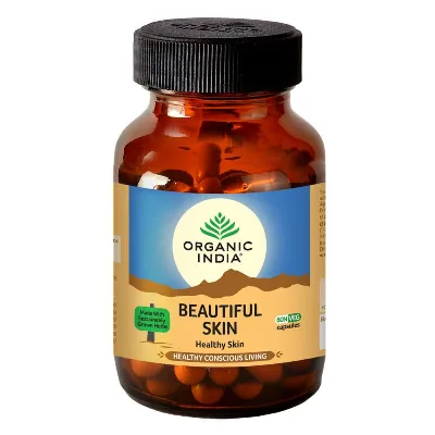 Бьютіфул Скін 60 капс Organic India Beautiful Skin 60 caps