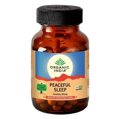 Пісфул Сліп 60 капс Organic India Peaceful Sleep 60 caps
