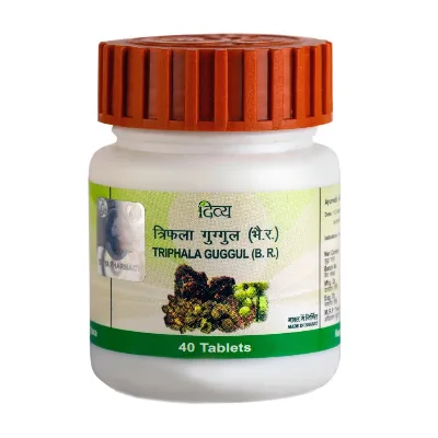 Тріфала Гуггул Patanjali Triphala Guggul 40 tab
