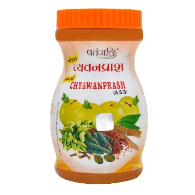 Чаванпраш спеціальний із шафраном 500 г Patanjali Chyawanprash with Saffron 500 g