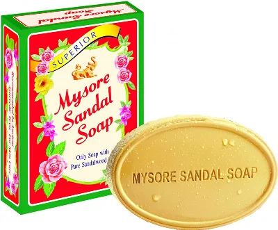 Мило сандалове Майсор 75 г Karnataka Soaps Mysore Sandal Soap 75 g