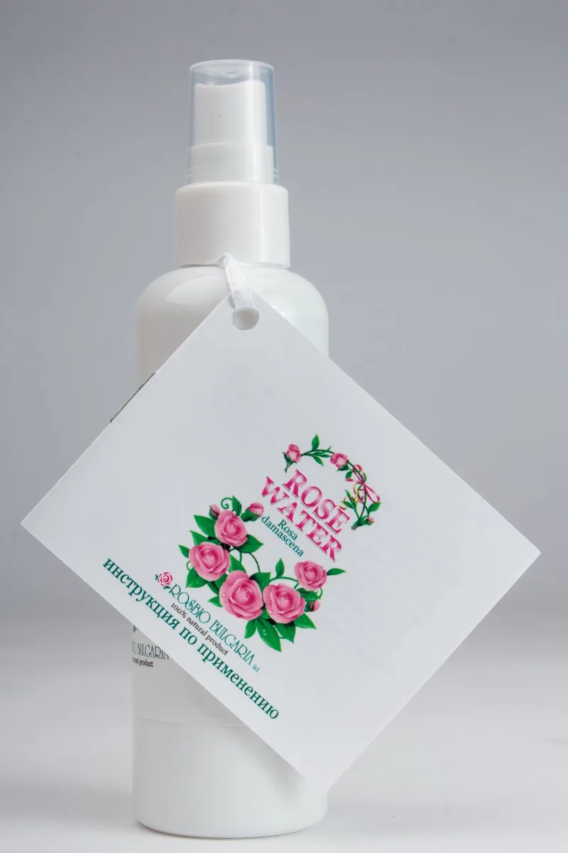 Розовая вода Болгарская 250 мл Rosbio Bulgaria Rose Water 250 ml