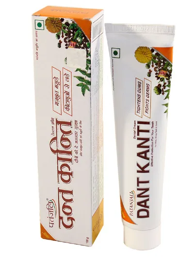 Зубна паста Дант Канті 100 г Patanjali Dant Kanti Natural Toothpaste 100 g