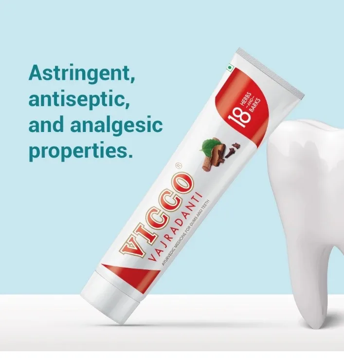 Зубна паста Вікко Ваджраданті 100 г Vicco Vajradanti Paste 100 g
