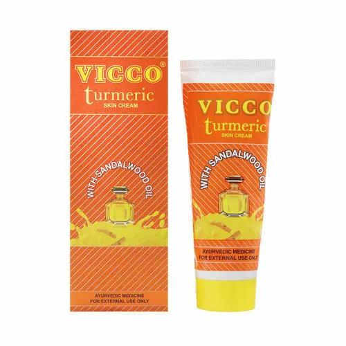Крем з куркумою 15 г Vicco Turmeric Cream 15 g