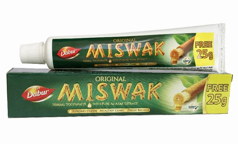 Зубна паста Місвак 75 г Dabur Miswak Toothpaste Special Promotion Pack 75 g
