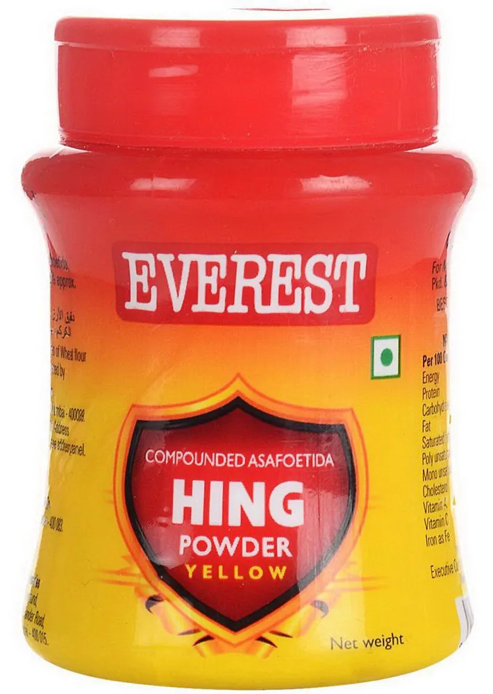 Асафетида молотая 27% 25 г Everest Compounded Asafoetida Hing Powder Yellow 25 г
