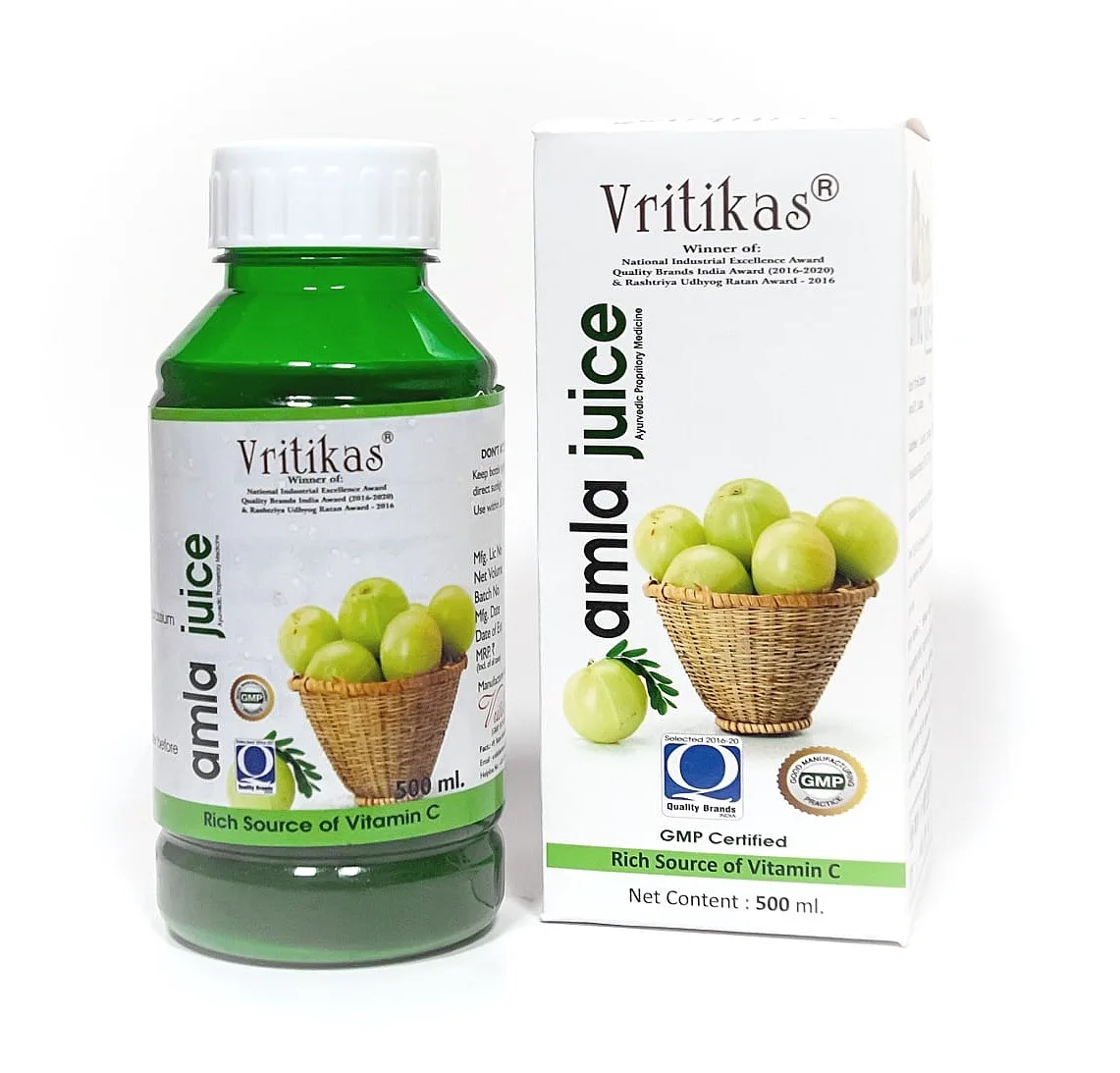 Сік Амли 500 мл Vritikas Amla Juice 500 ml