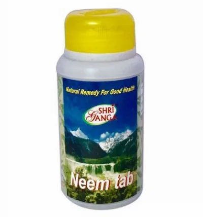 Нім 100 табл Shri Ganga Neem tab 100 tab