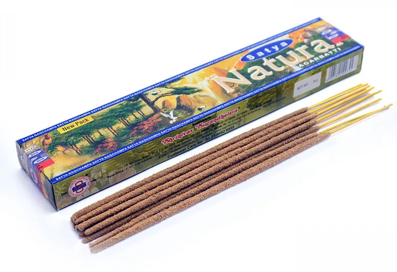 Аромапалочки Натурал 15 г Satya Natural Agarbatti 15 g