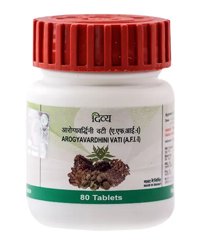 Арогьявардхини Вати 80 табл Patanjali Arogyavardhini Vati 80 tab
