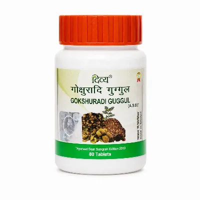 Гокшураді Гуггул 80 табл Patanjali Gokshuradi Guggul 80 tab