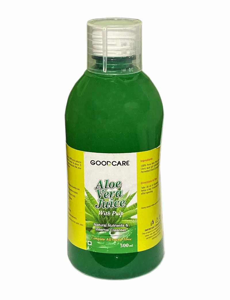 Сік Алое Вера з м’якоттю 500 мл Goodcare Aloe Vera Juice 500 ml