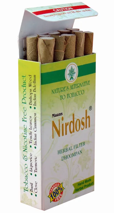 Нірдош 10 шт Maans Nirdosh Herbal Dhoompan Original 10