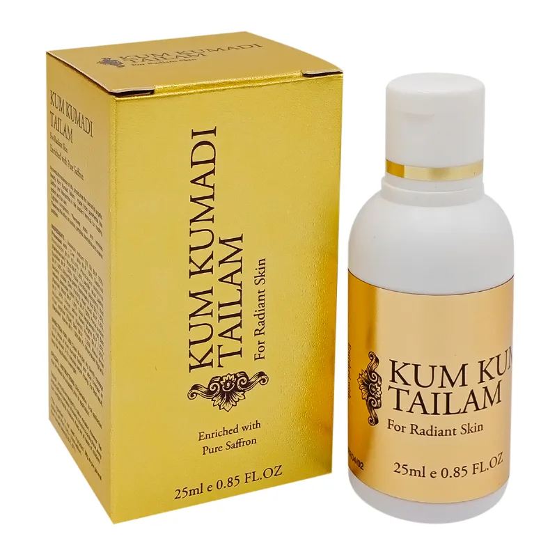Олія Кумкумаді 25 мл Vasu Kum Kumadi Tailam 25 ml