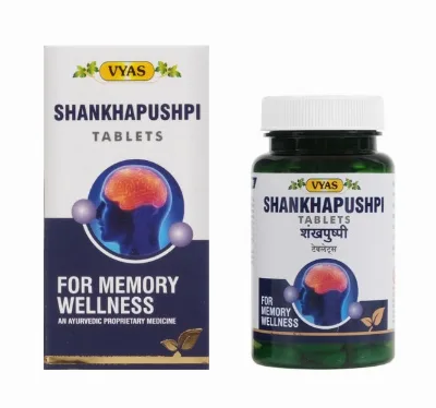 Шанкх Пушпі 100 табл Vyas Shankha pushpi 100 tab