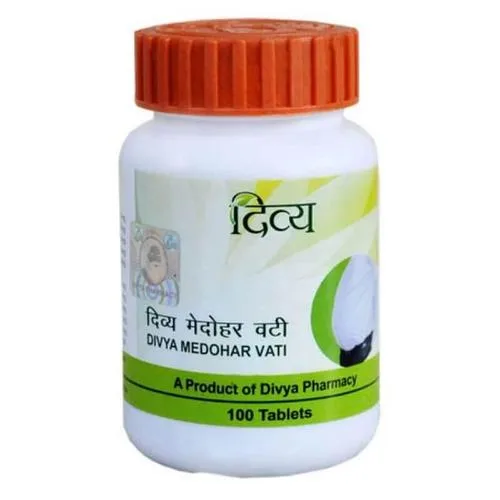 Медохар Ваті 100 табл Patanjali Divya Medohar Vati 100 tab