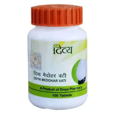 Медохар Ваті 100 табл Patanjali Divya Medohar Vati 100 tab