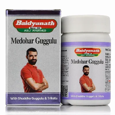 Медохар Гуггул 120 табл Baidyanath Medohar Guggulu 120 tab
