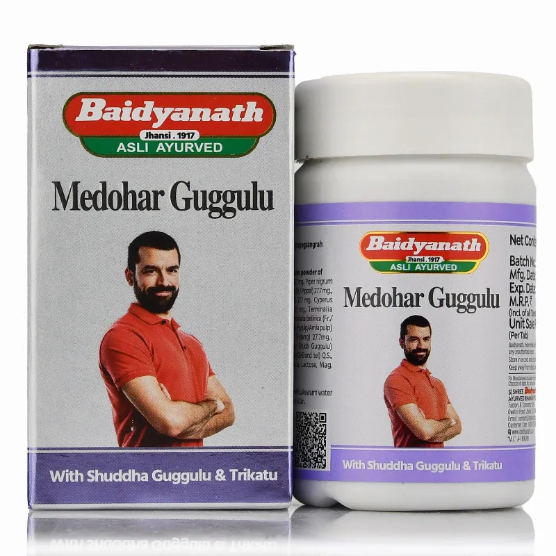 Медохар Гуггул 120 табл Baidyanath Medohar Guggulu 120 tab