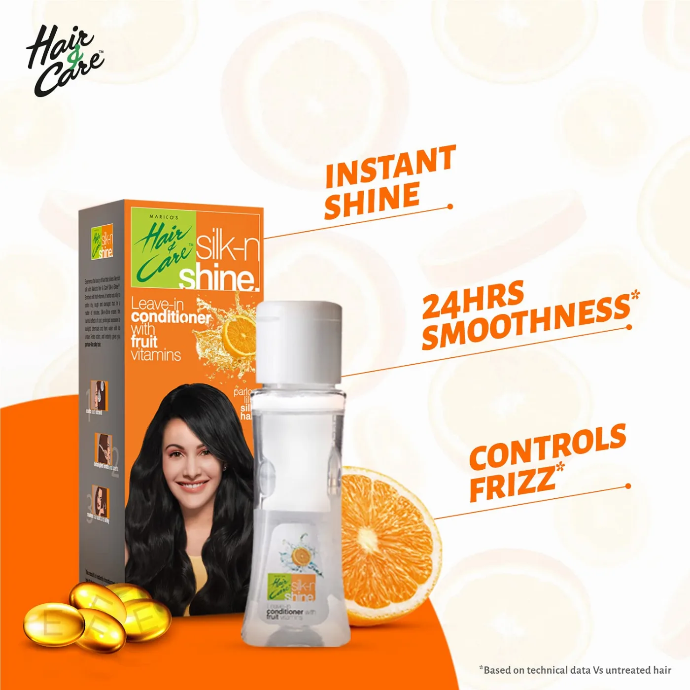 Олія Silk-n-Shine для посічених кінчиків 50 мл Hair&Care Silk-n-Shine