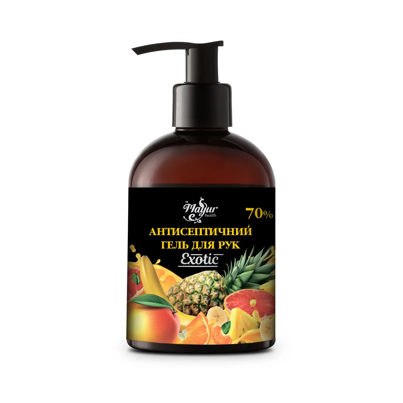 Антисептичний гель для рук "Exotic" 275 мл Mayur