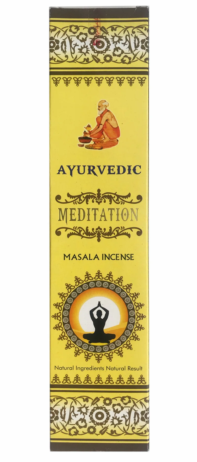 Аромапалочки Медитация 20 г Agarbathi Works Ayurvedic Meditation Masala Incense 20 g